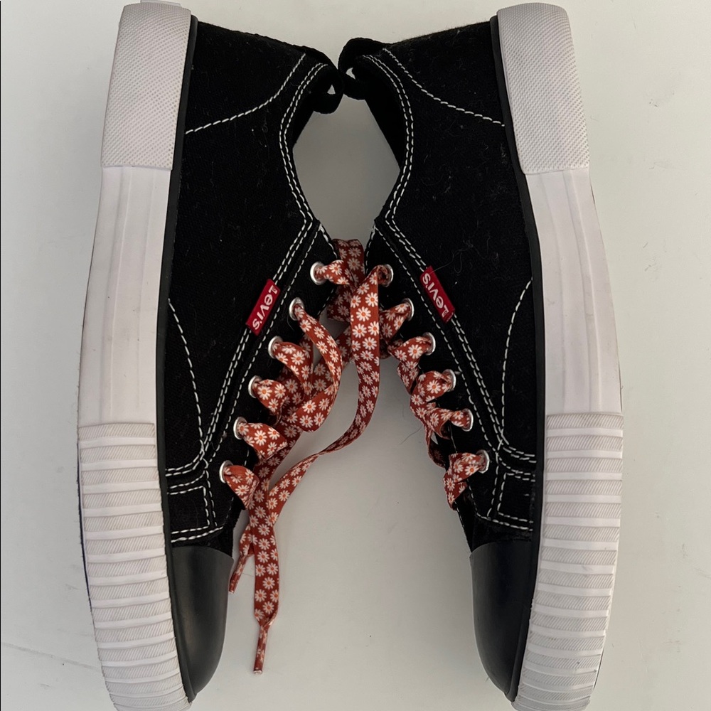 Levi's Black Anikin‎ Canvas Sneakers - Picture 5 of 14